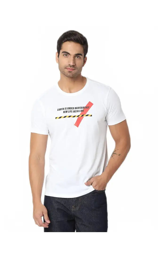 Spykar Men's Slim Fit T-shirt