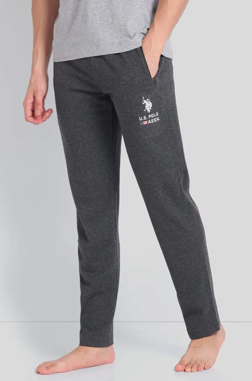 USPA BRAND LOGO REGULAR FIT TRACK PANTS