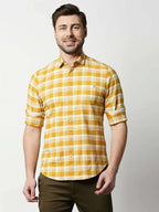 Men’s Regular Fit Checked Shirt by Killer