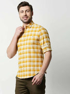 Men’s Regular Fit Checked Shirt by Killer