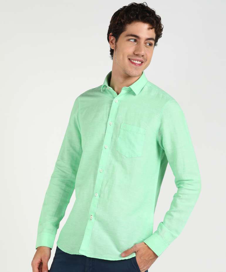 Solid Casual Shirt by Killer