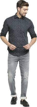 Graphic Solid Shirt by Killer