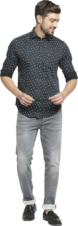 Graphic Solid Shirt by Killer