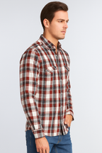 Red and White Checked Shirt by Killer
