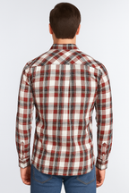 Red and White Checked Shirt by Killer