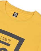 Men Typography Round Neck T shirt