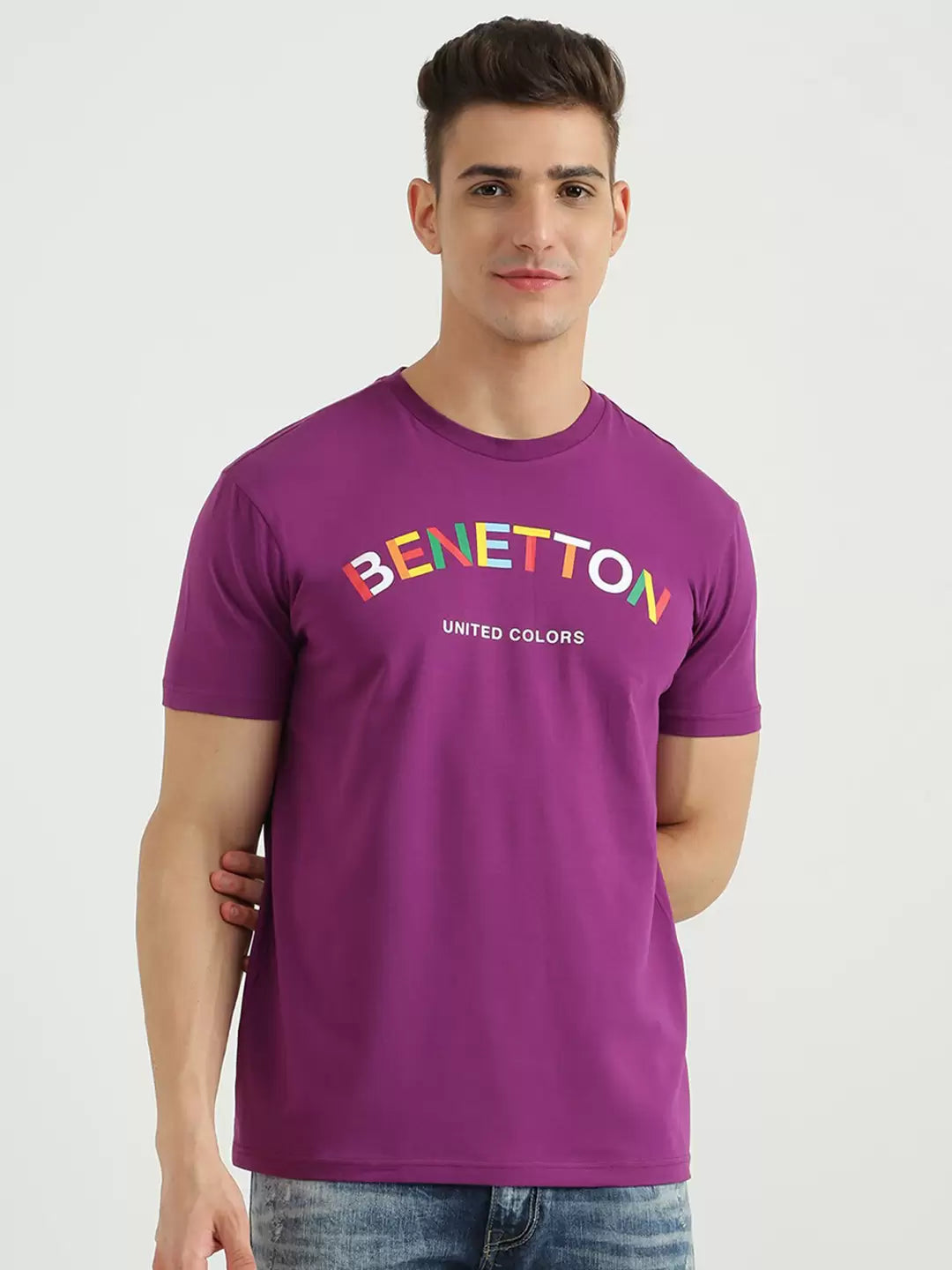Typographical T shirt by United Colors of benetton