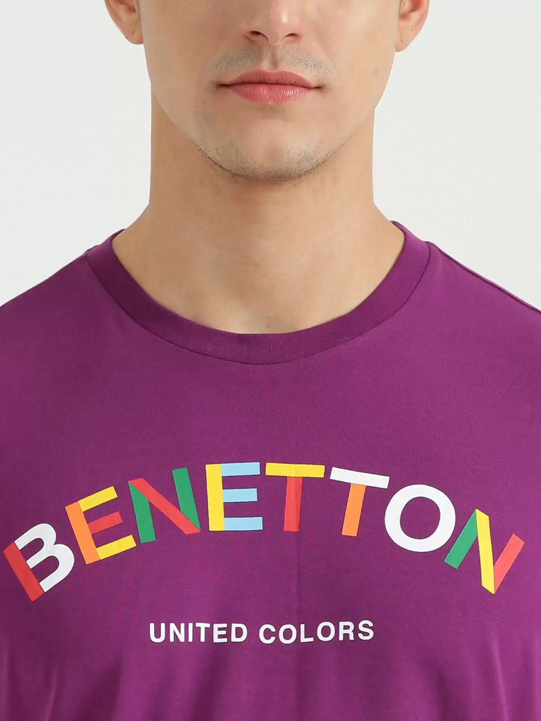 Typographical T shirt by United Colors of benetton