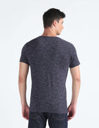 Heathered Henley T shirt by Flying Machine