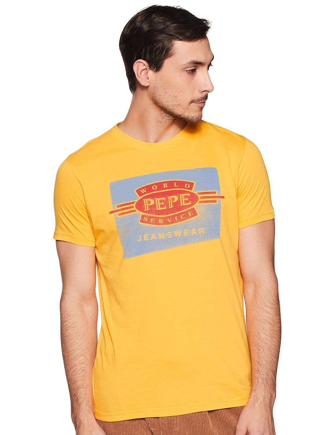 Printed Crew neck T shirt by Pepe Jeans