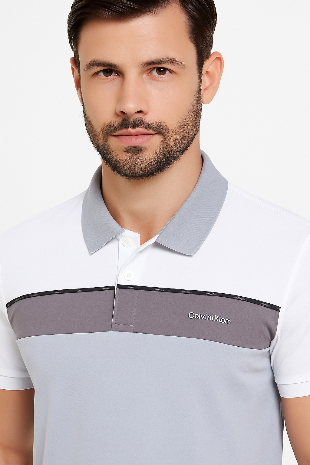 Calvin Klein jeans colourblock regular fit Polo t-shirt