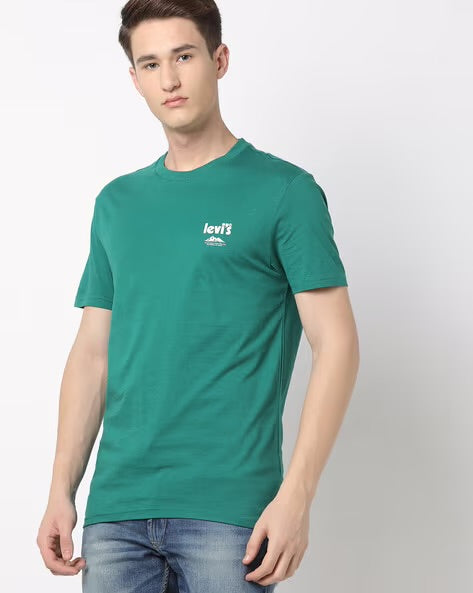 Regular Fit Cotton Crew-Neck T-Shirt by Levis