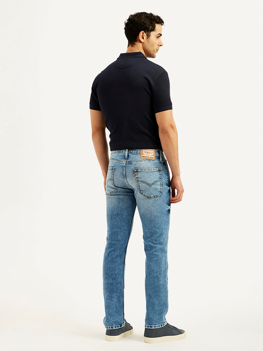 513 Slim Straight Fit Mid Rise Jeans by Levi's