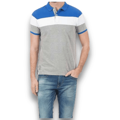 Pepe Jeans Mens Color Polo neck Gray T shirt - Apparel For Less