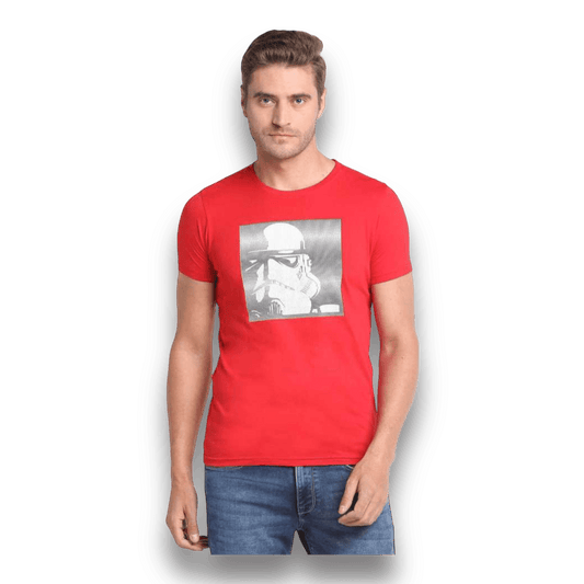 Pepe Jeans Mens graphic print round neck pure cotton T shirt - Apparel For Less