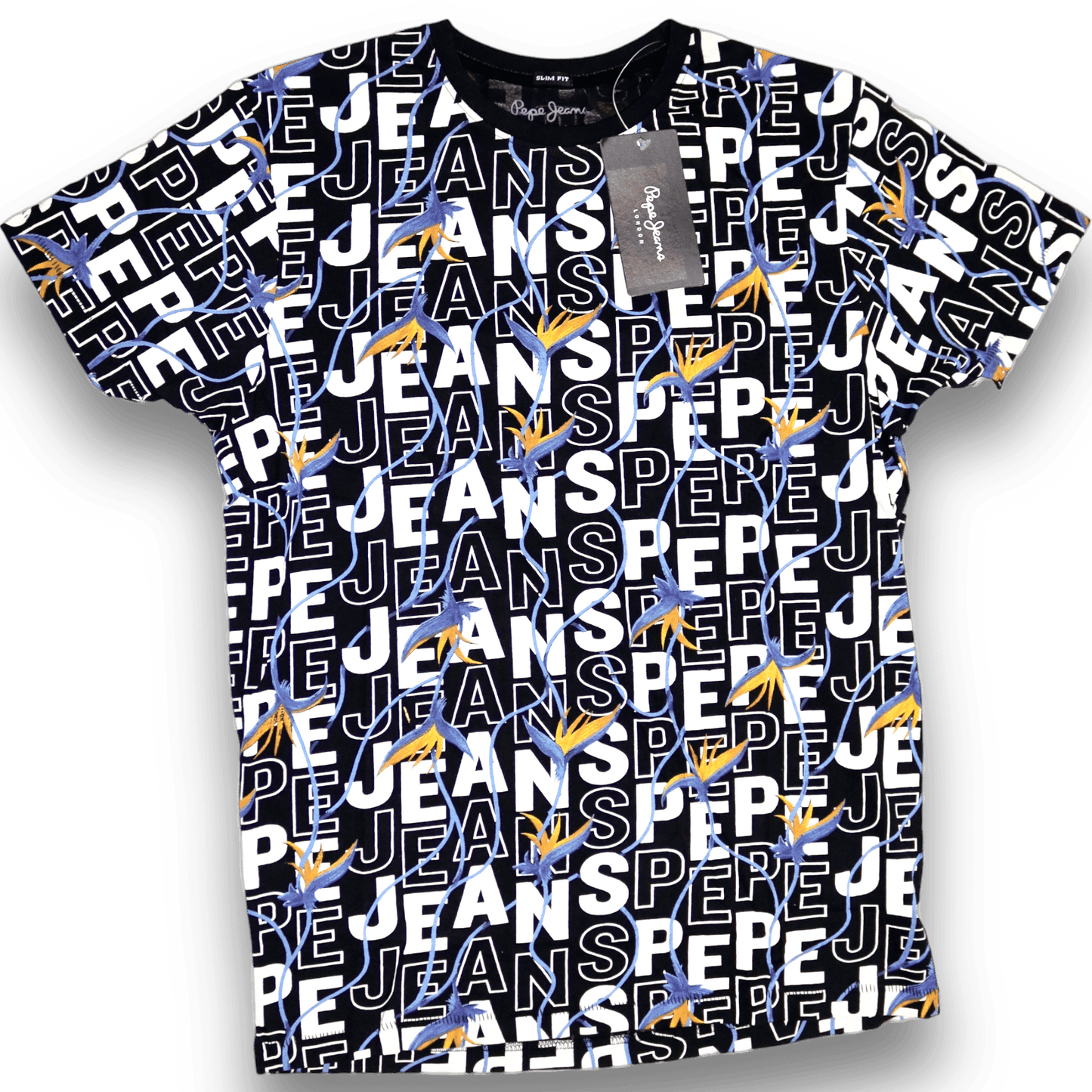 Pepe Jeans Typographic T shirt - Apparel For Less