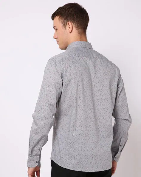 Men Printed Regular Fit Shirt by Netplay