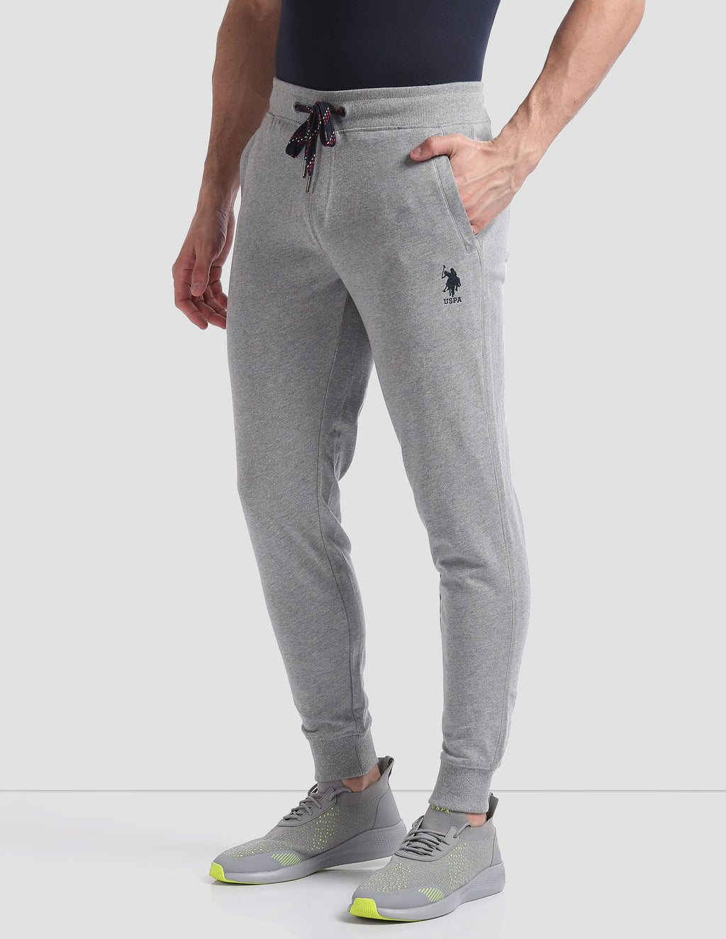 Mid Rise Drawstring Waist I604 Joggers USPA