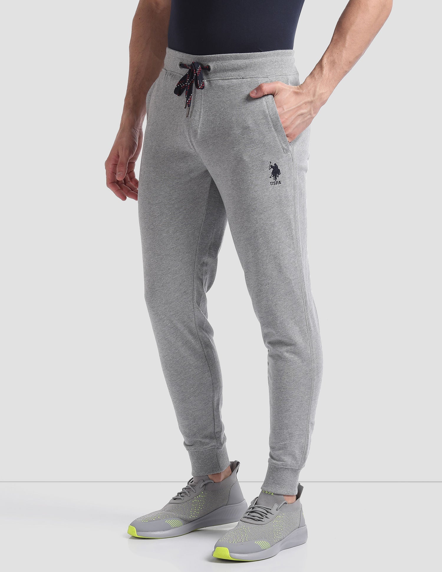 Mid Rise Drawstring Waist I604 Joggers USPA
