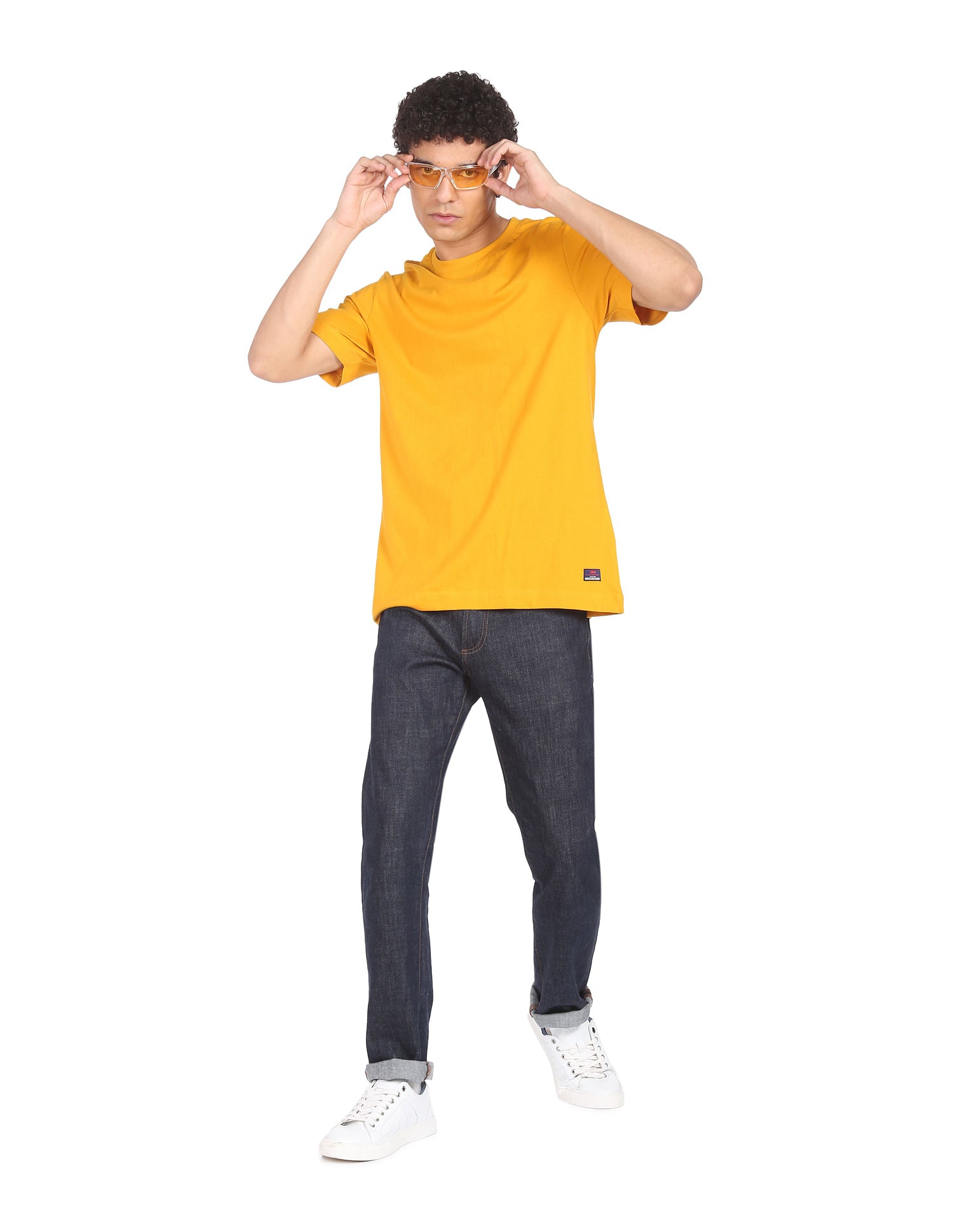 FLYING Machine Men regular fit crew-neck T-shirt