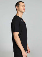 PUMA| Bangalore city printed round neck black t-shirt