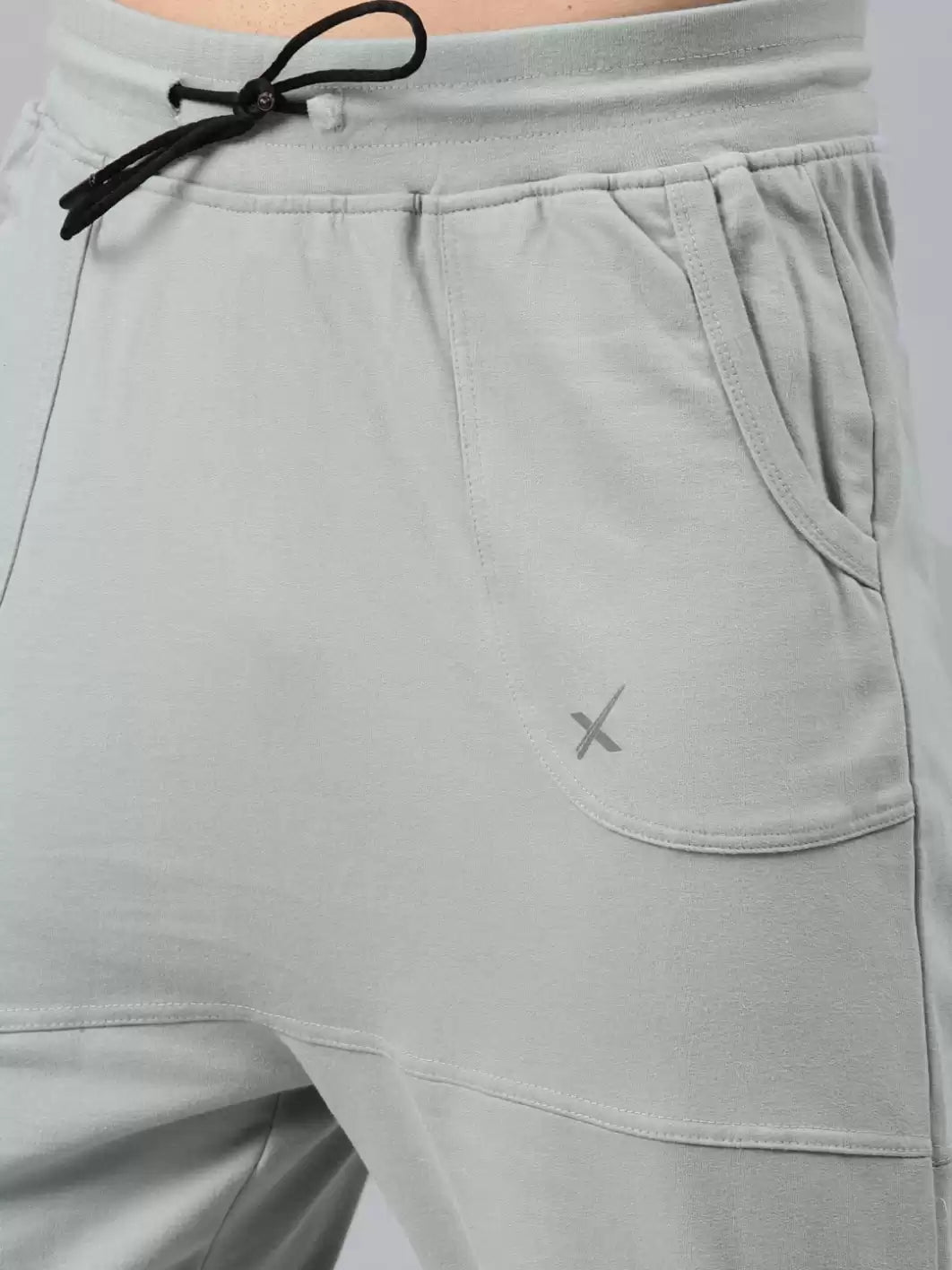 Men pack grey solid joggers by HRX BY Hrithik Roshan
