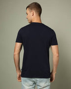 SPYKAR men slim fit crew-neck T-shirt