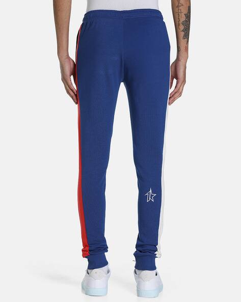 Men Brand Print Straight Joggers by PUMA