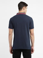 Levi's Blue Cotton Regular Fit Polo T-Shirt