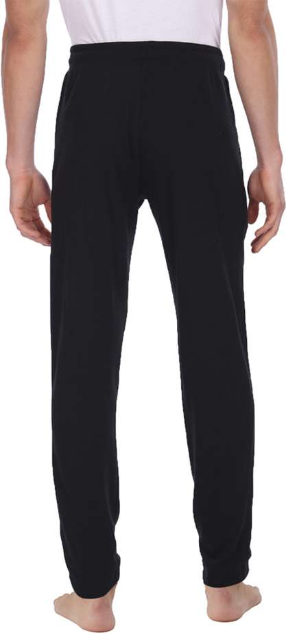 USPA men solid black pents