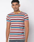 Striped Slim Fit Crew-Neck T-shirt by Pepe Jeans