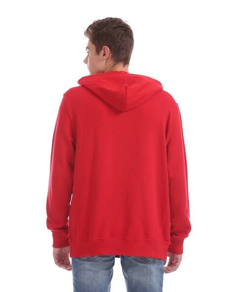 Hooded Sweatshirt with Split Pockets by U. S  POLO ASSN.