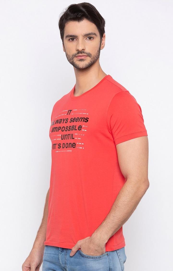 Spykar printed Slim fit t-shirt