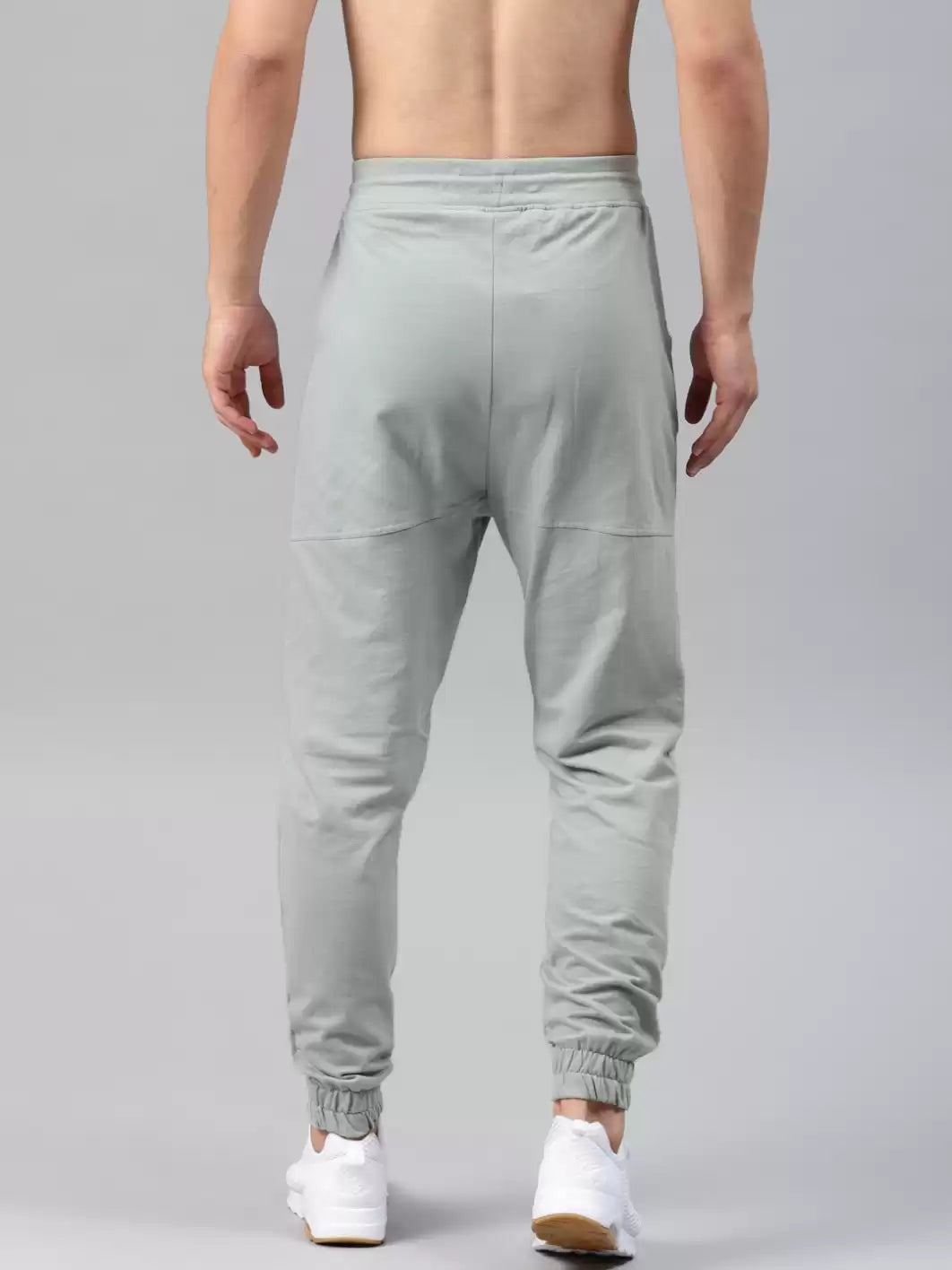 Men pack grey solid joggers by HRX BY Hrithik Roshan