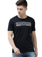 Spykar Men's Printed Slim Fit T-Shirt