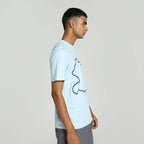 Puma printed crew neck t-shirt Blue