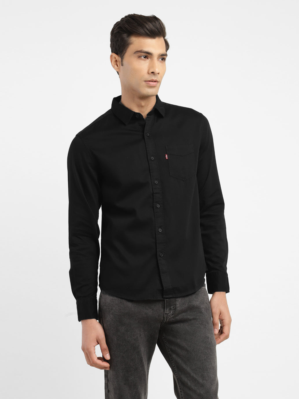 Men's Solid Regular Fit Shirt LEVI'S
