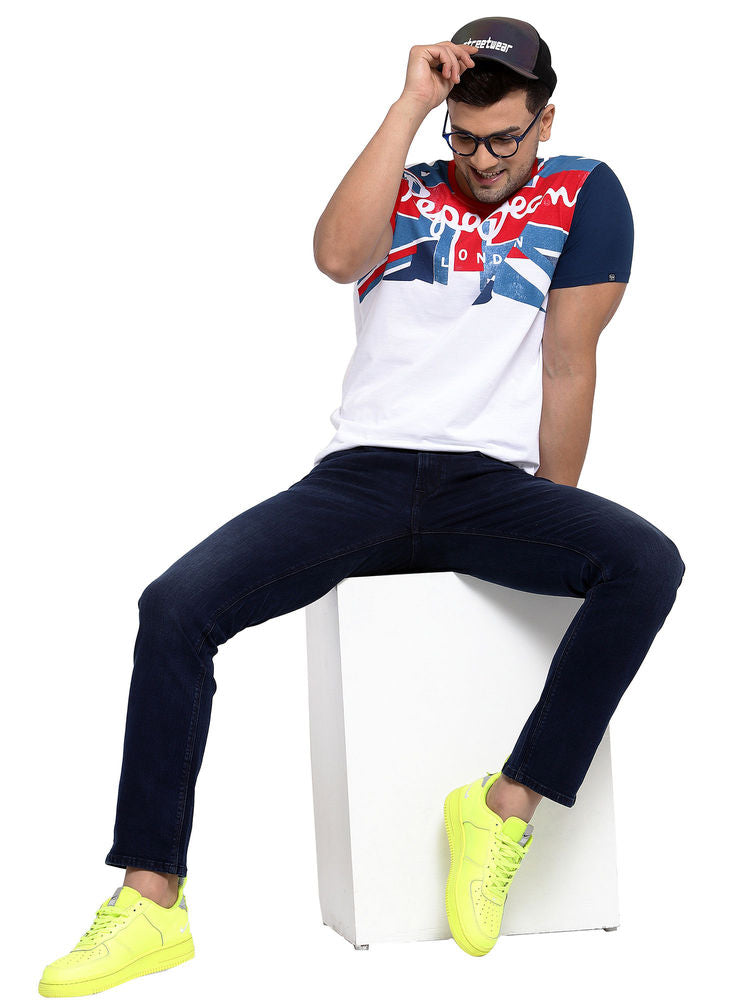 Men's Dk Denim T-shirt by Pepe Jeans