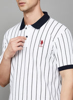 U.S.POLO ASSN. Striped Slim Fit Polo T-shirt