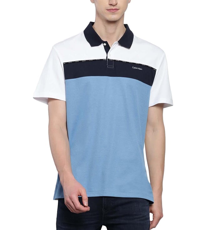 Calvin Klein jeans colourblock regular fit Polo t-shirt