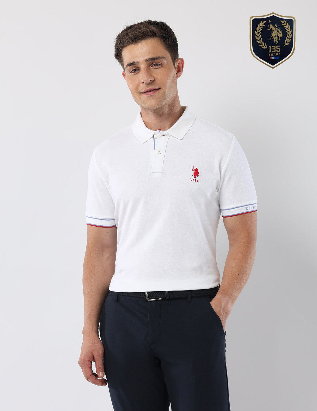 Pure Cotton 135 Anniversary Polo Shirt by U. S. POLO ASSN.