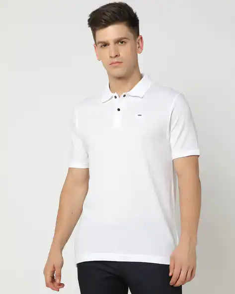 Slim Fit Polo T-Shirt by Netplay