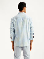 Men's Checkered Spread Collar Shirt Levi's