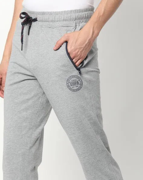 Heathered Straight Track Pant by U. S POLO ASSN.