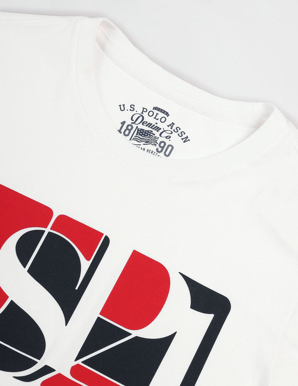 Graphic Print Muscle T-shirt by U. S. POLO ASSN.