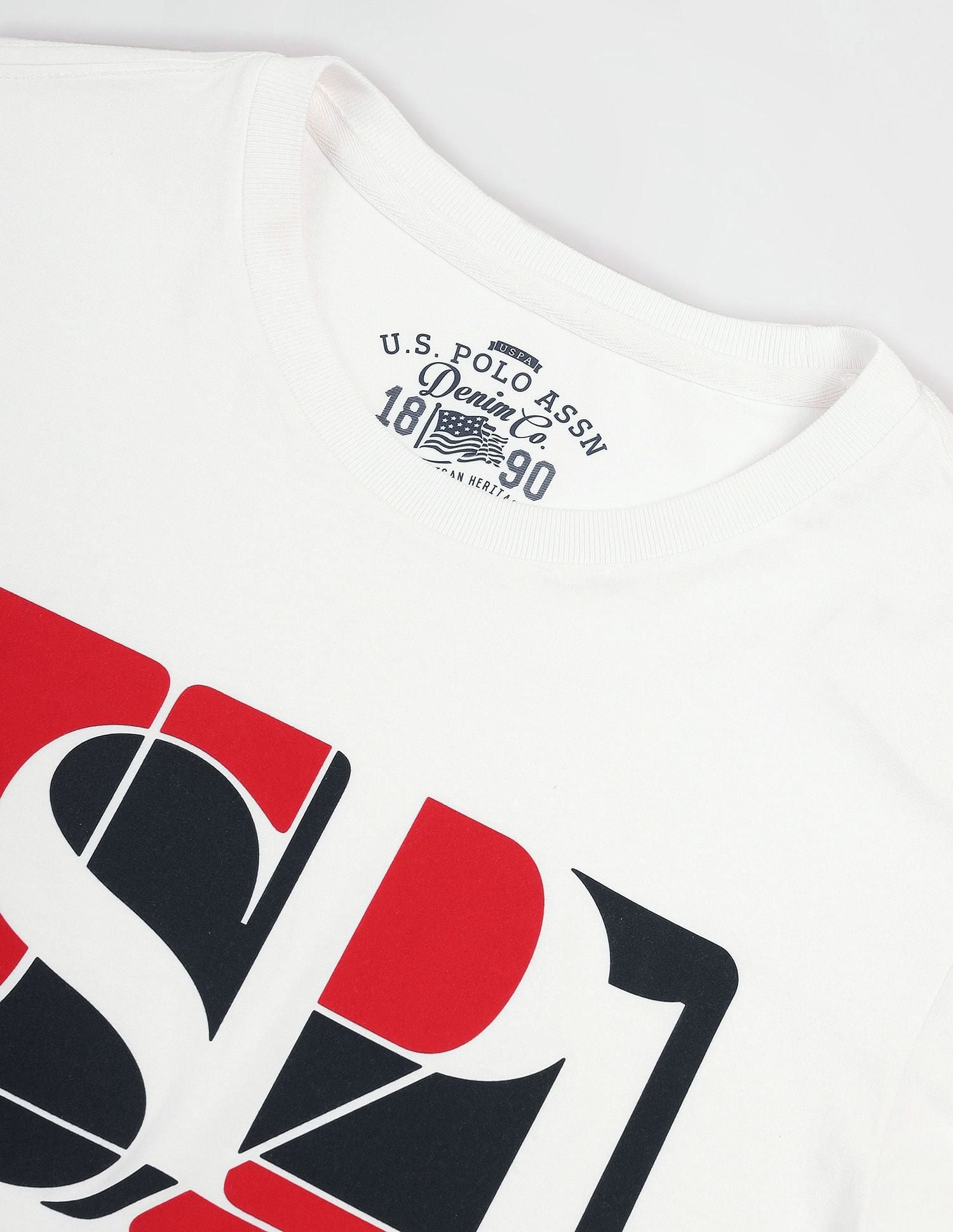 Graphic Print Muscle T-shirt by U. S. POLO ASSN.