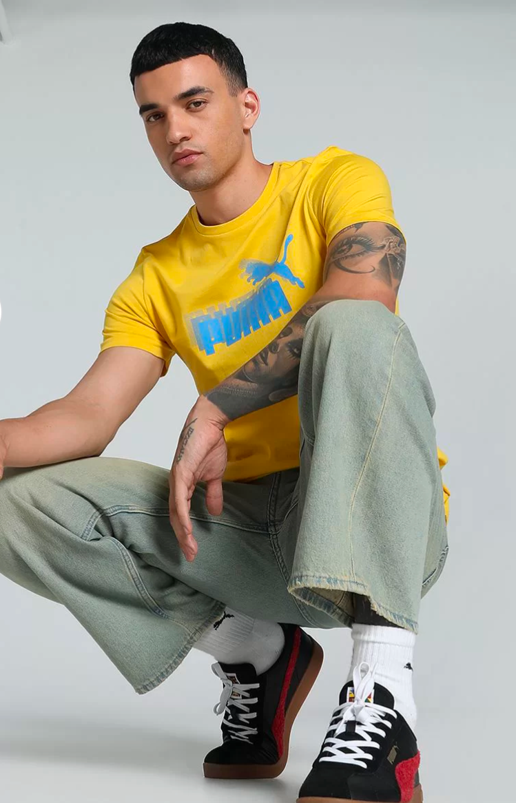 Men's Graphic Logo Slim Fit Tee