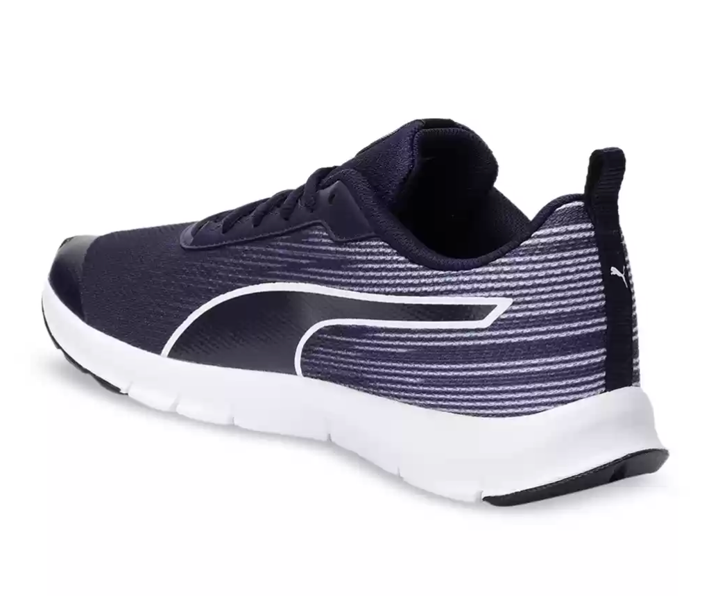 PUMA men new blue solid brisk training shoes