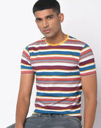 Striped Slim Fit Crew-Neck T-shirt by Pepe Jeans