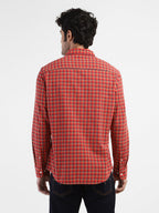 Men's Checkered Spread Collar Shirt Levi's